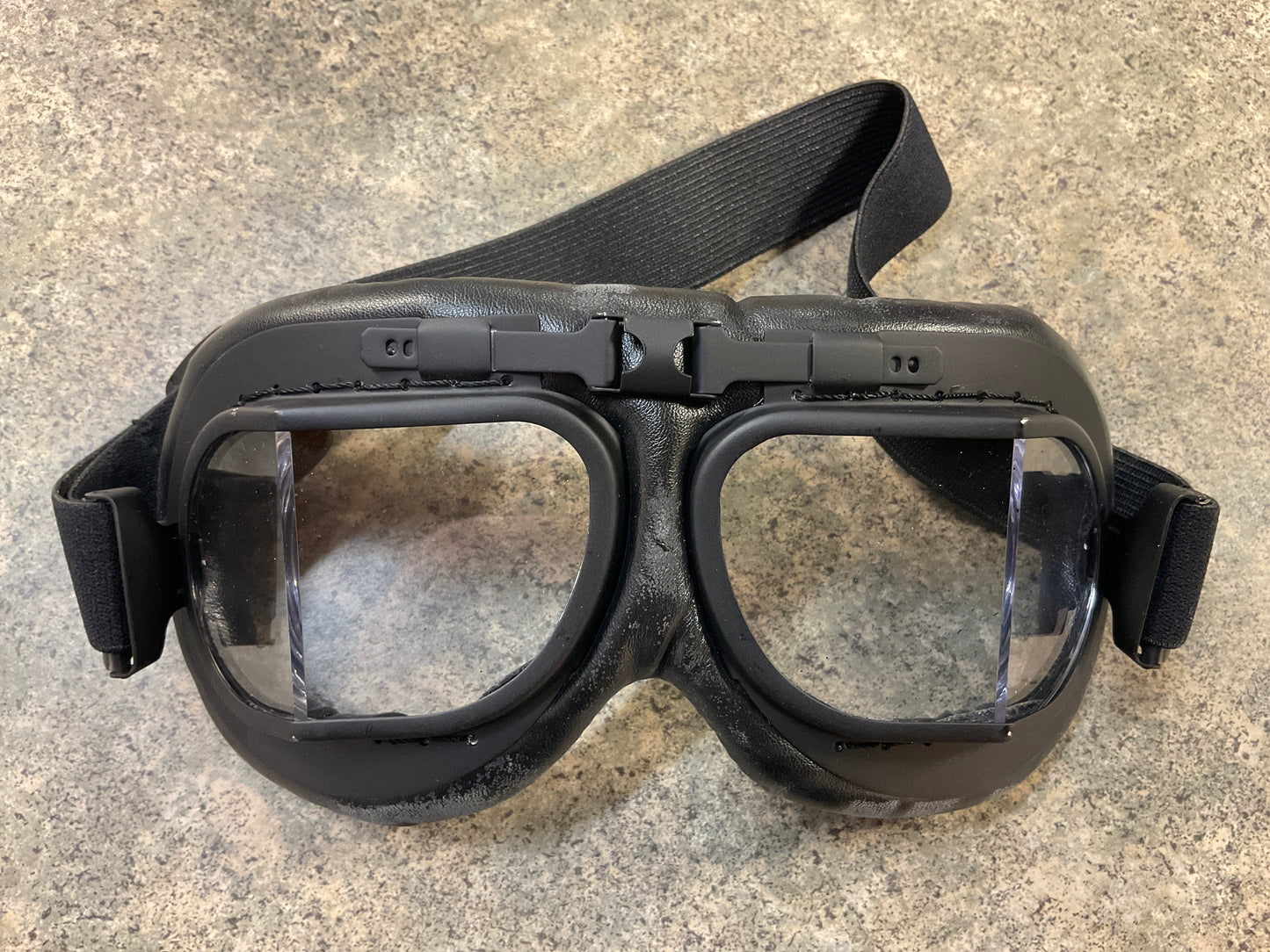 Humvee HMV-GGL-RAF-B Motorcycle Goggles - Black