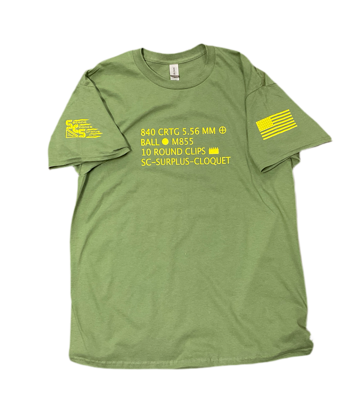 Second Chance Surplus Ammo Can T-Shirt