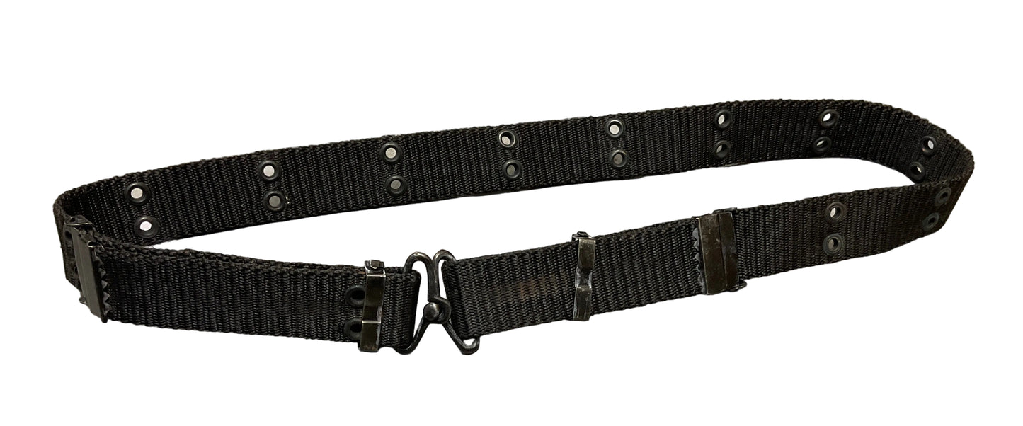 Black 1.5" Web Pistol Belt