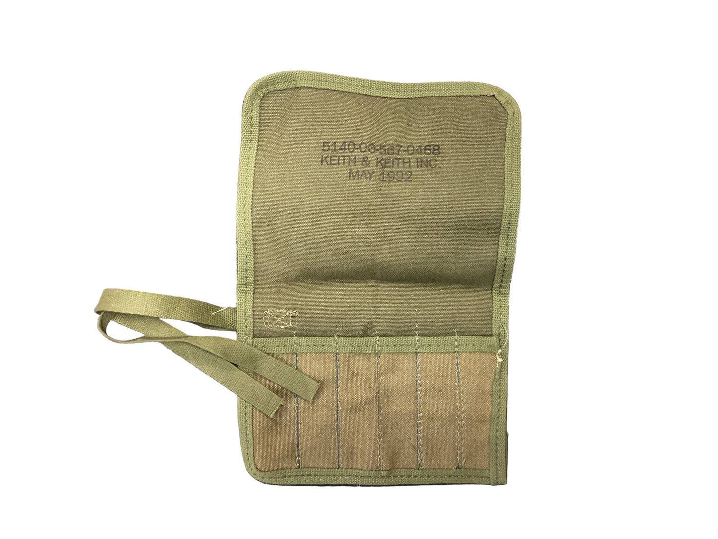 6-Pocket Canvas Tool Roll