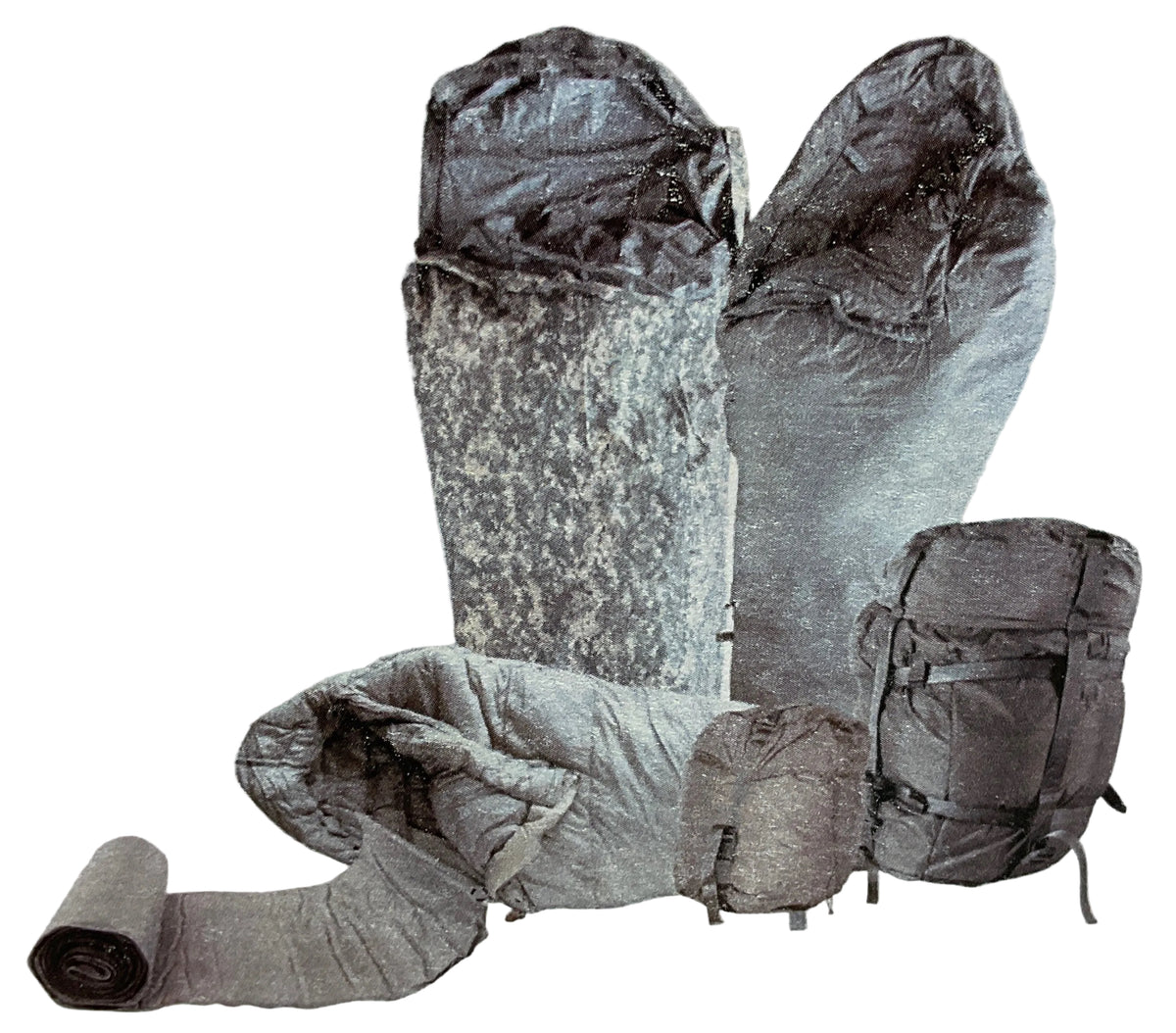 5-Part Madular Sleep System with Sleep Mat