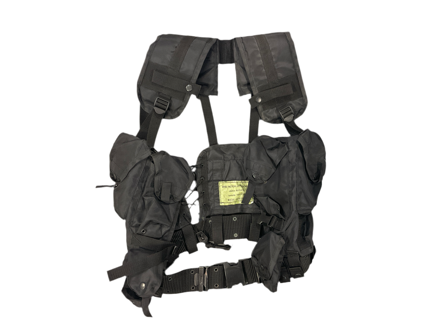 Tactical LBV with Pistol Belt