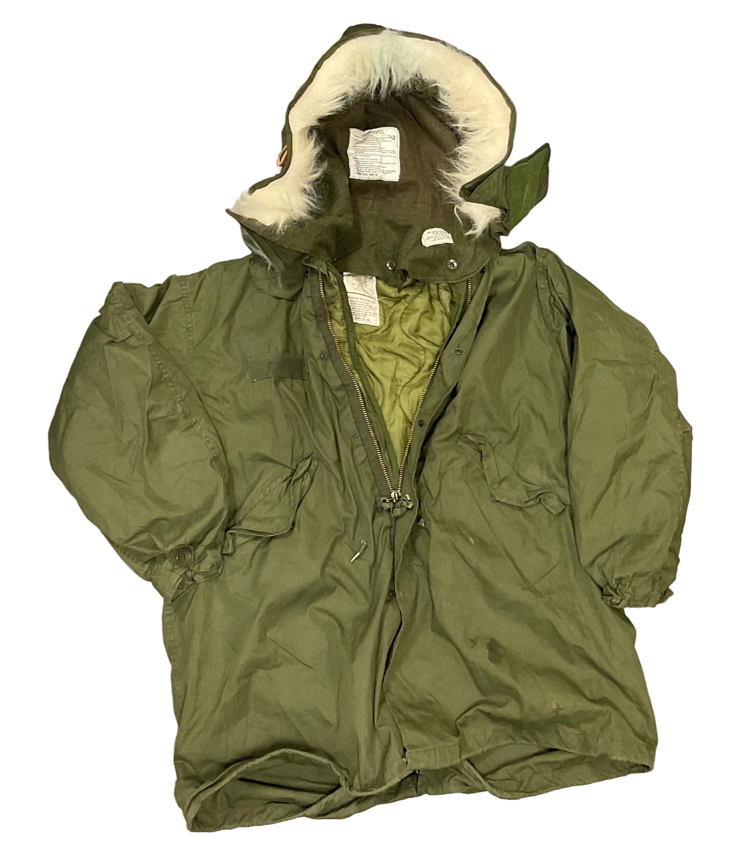 M-65 Extreme Cold Weather Fishtail Parka w/ Hood & Liner