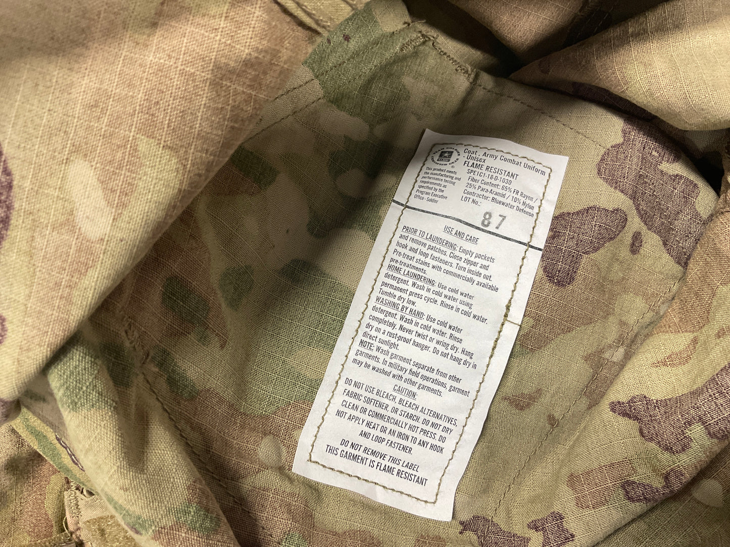 Flame Resistant OCP Jacket