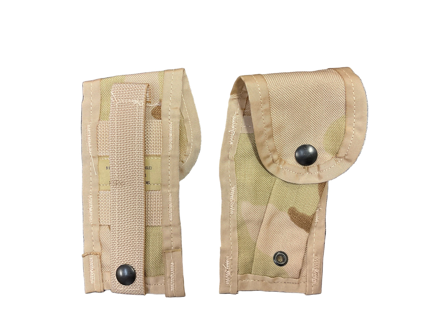 MOLLE II 9mm Magazine Pouch - Tri Color Desert