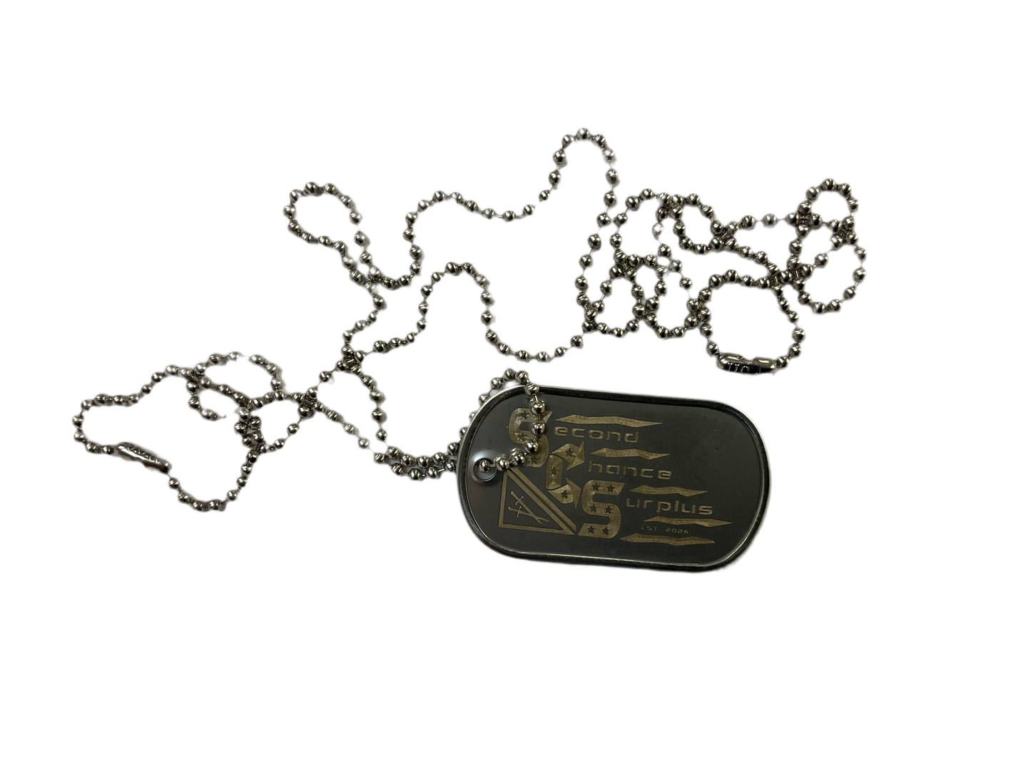 SCS Logo Dog Tag