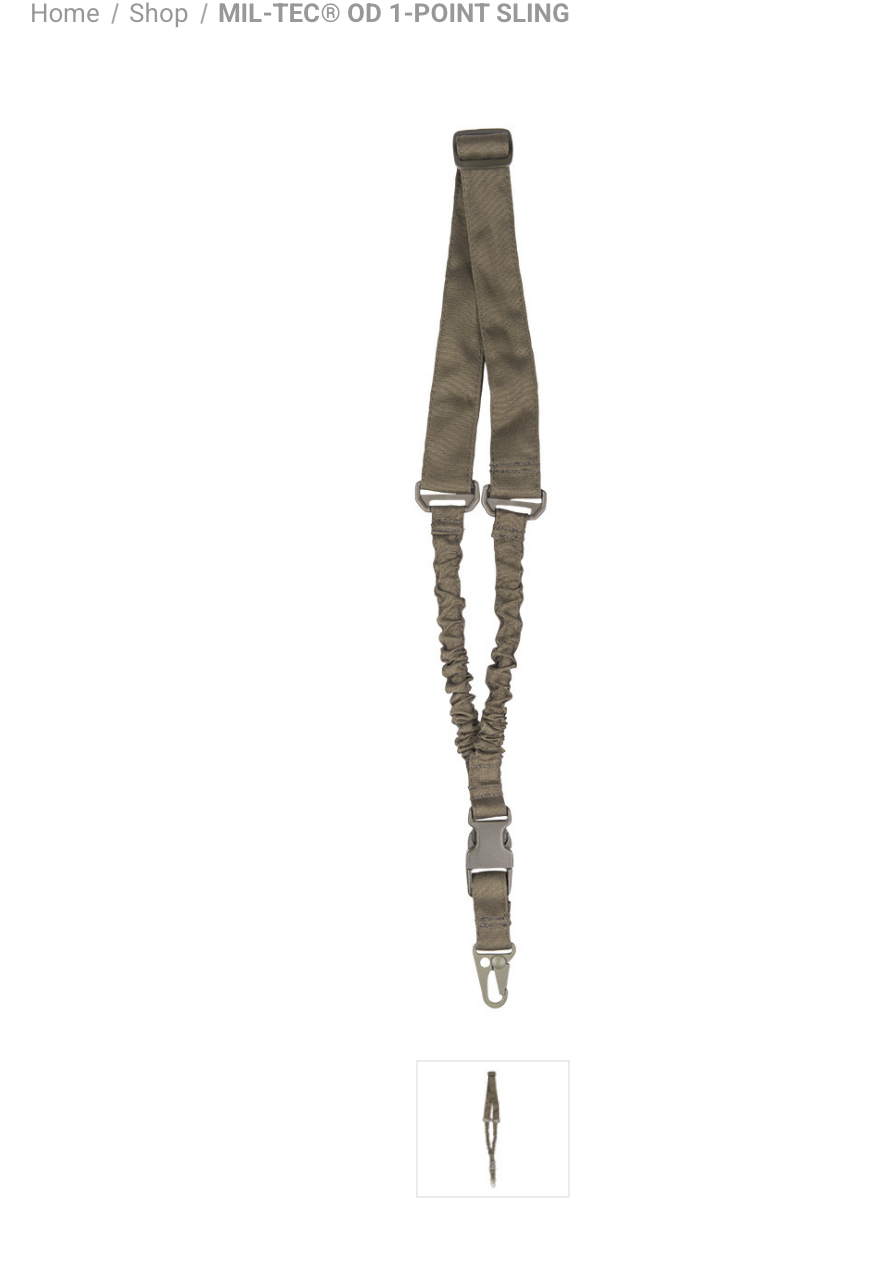 MIL-TEC® OD 1-POINT SLING