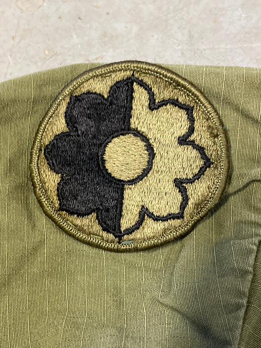 Vintage Vietnam War Era Men's Rip-Stop Poplin Tropical Uniform