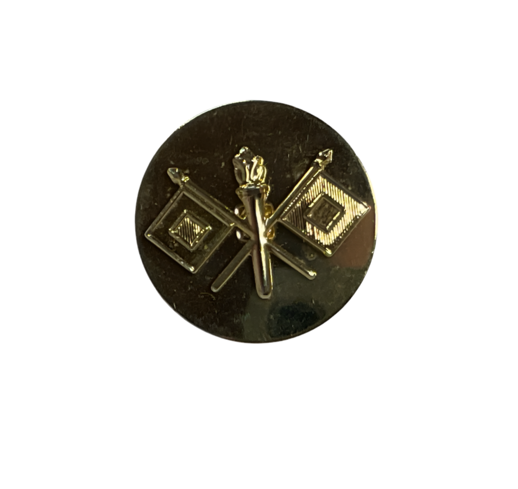 US Military Signal Corps Lapel Disc