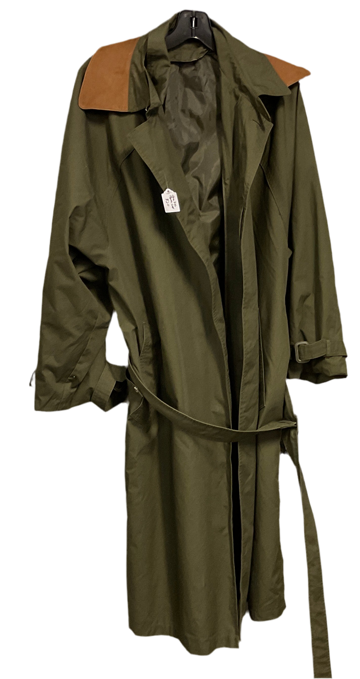 Olive Drab Trench Coat