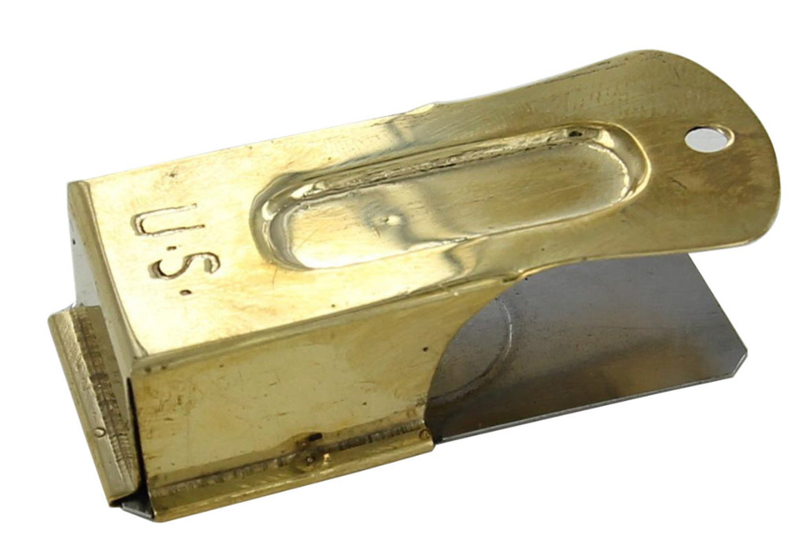 U.S. D-Day Paratrooper Brass Cricket Clicker