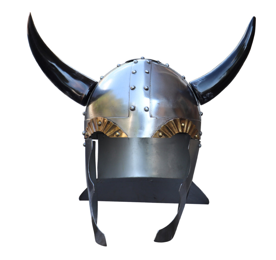 Viking Leader Helmet w/ Horns