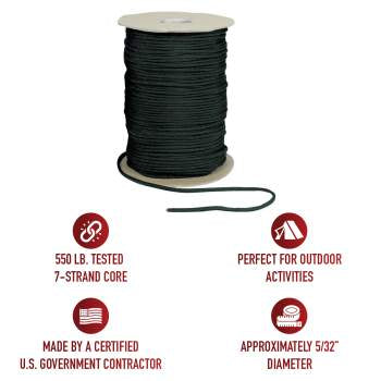 Nylon Paracord/550 Cord by the foot