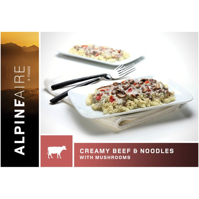 Alpine Aire Creamy Beef and Noodles Freeze Dried Meal