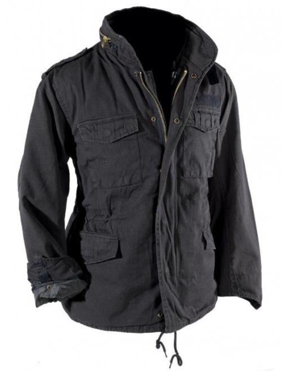 Black M-65 Field Coat