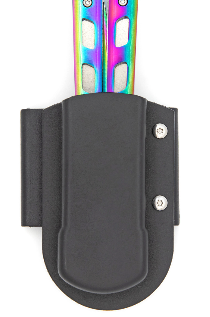 Titanium Sunrise Butterfly with Case