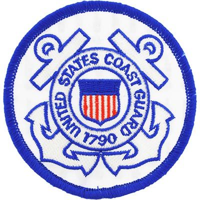 US Military 3" Round Velcro Patches