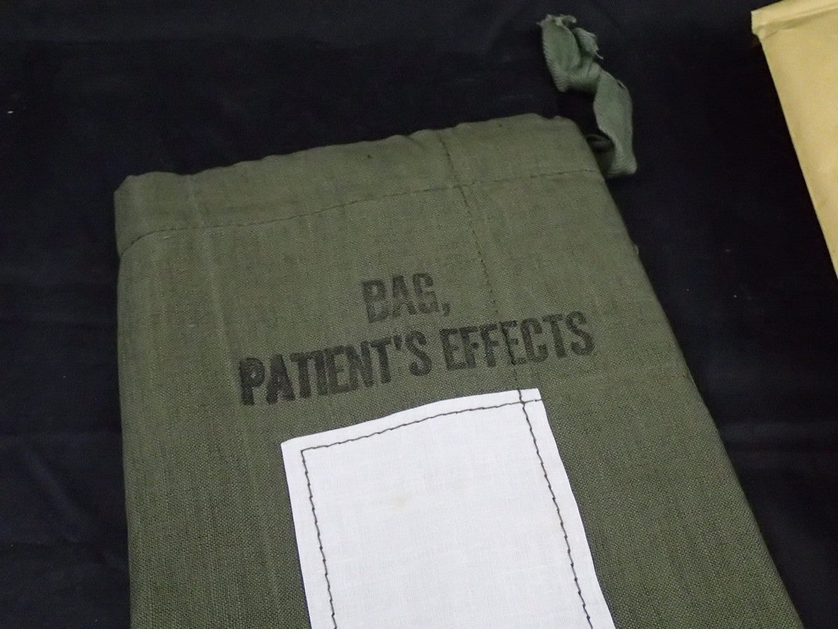 Vintage US Military Patient's Effects Bag