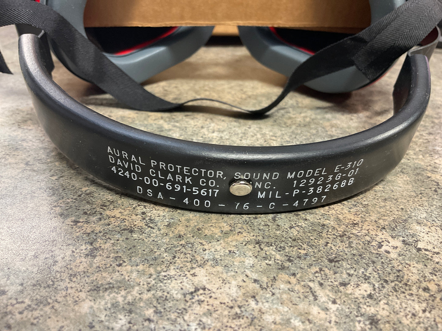 Vintage David Clark Aural Sound Protector