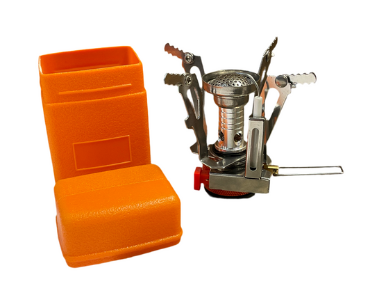 Portable Mini Gas Camp Stove With Case