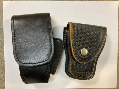 Used Leather Handcuff Holders