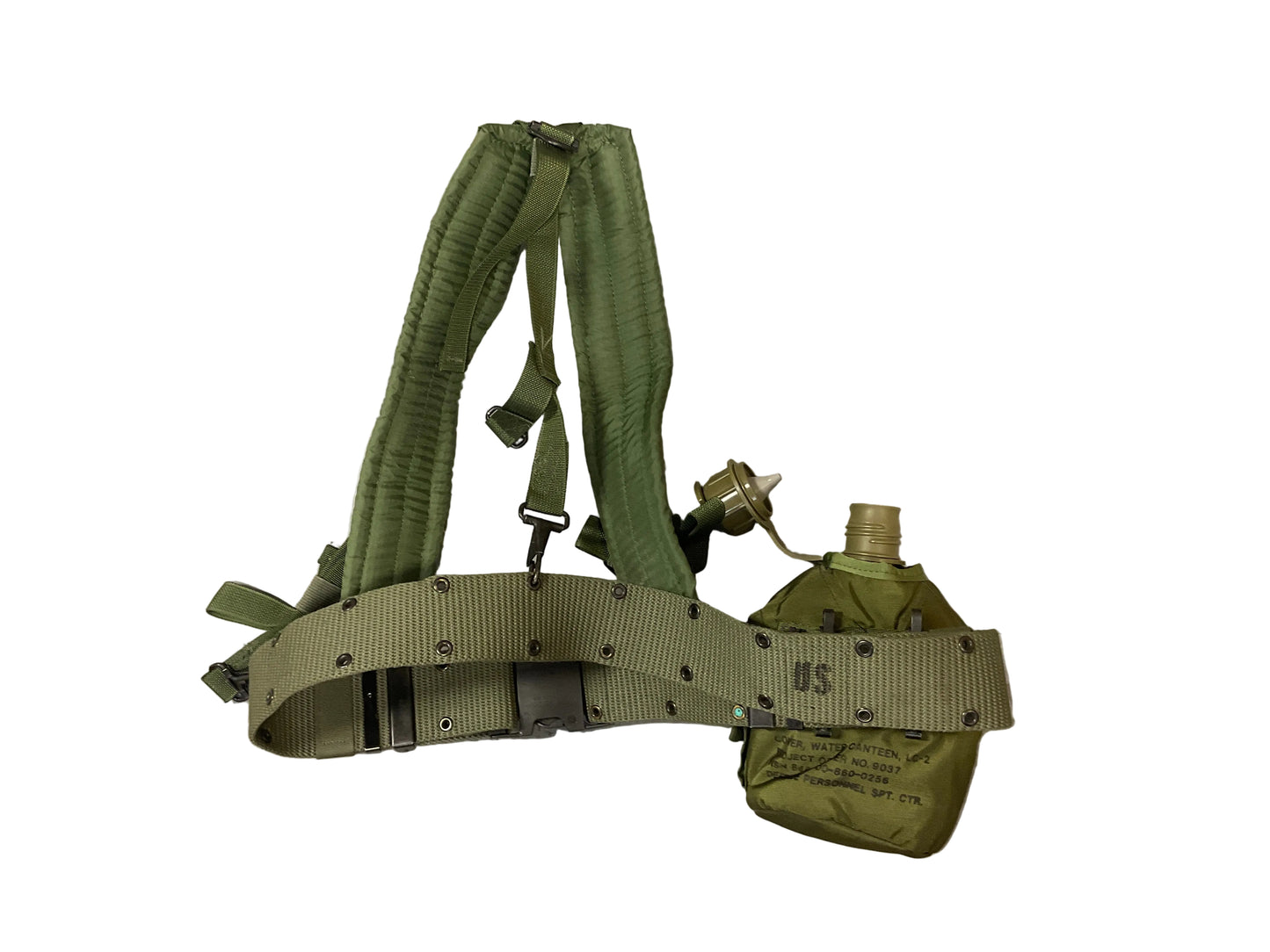 Pistol Web Belt Set-up