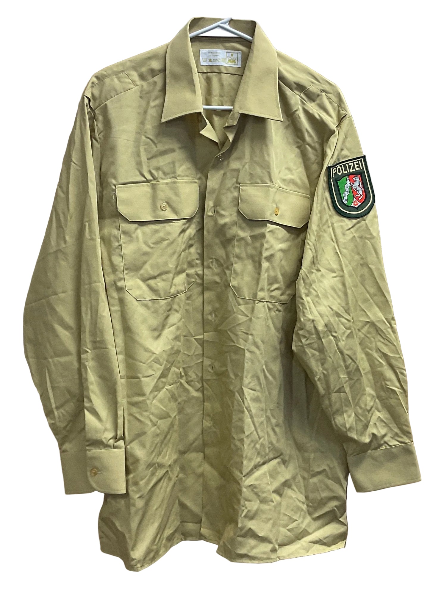 Long Sleeve German Police Dress Shirt