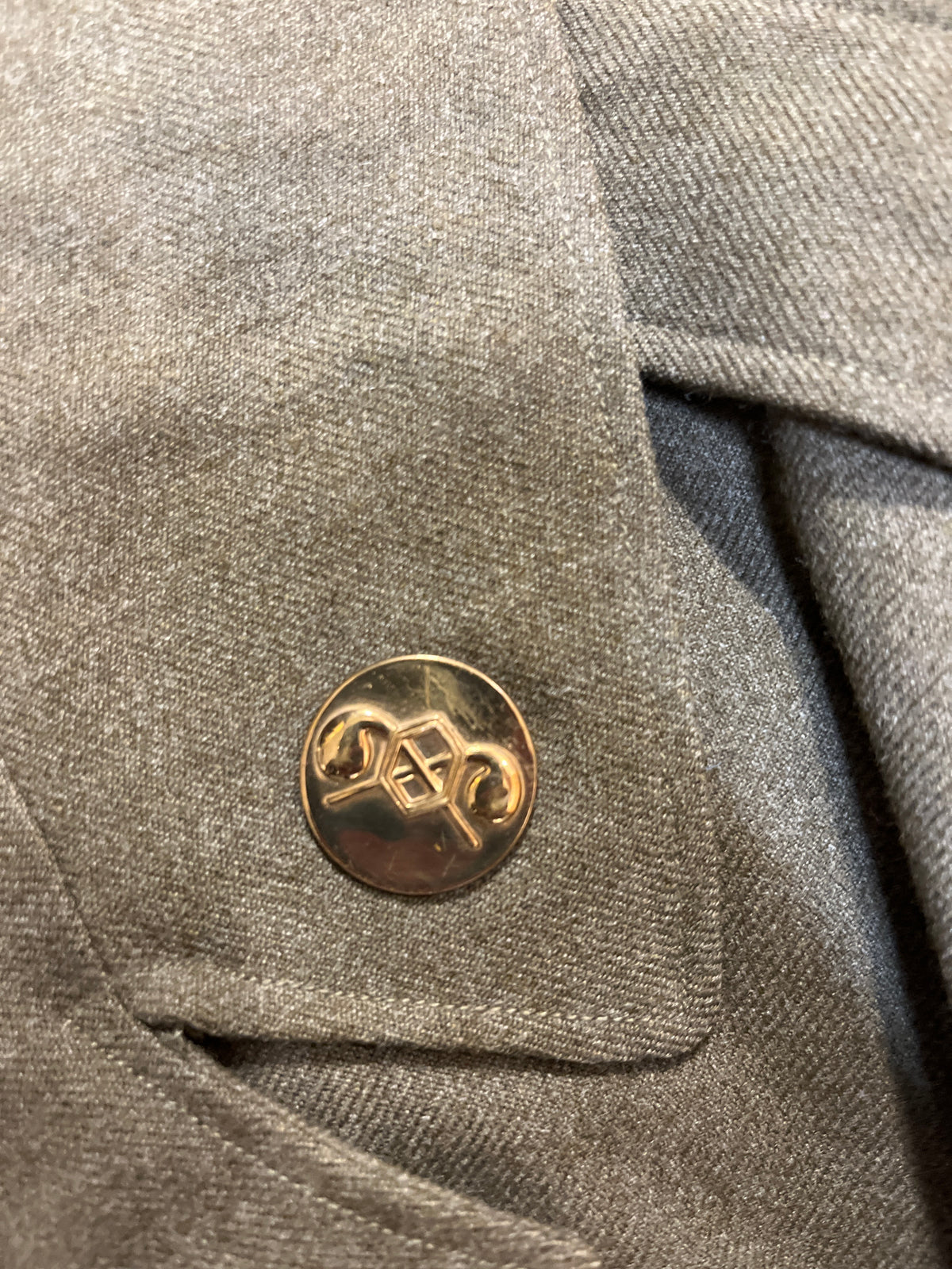 Vintage WWII M-1944 Wool "Ike" Jacket with insignia