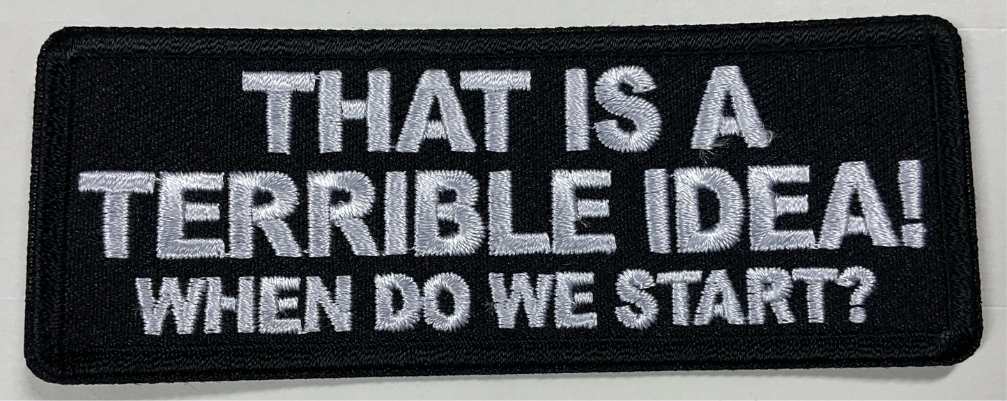 Morale patches-variety