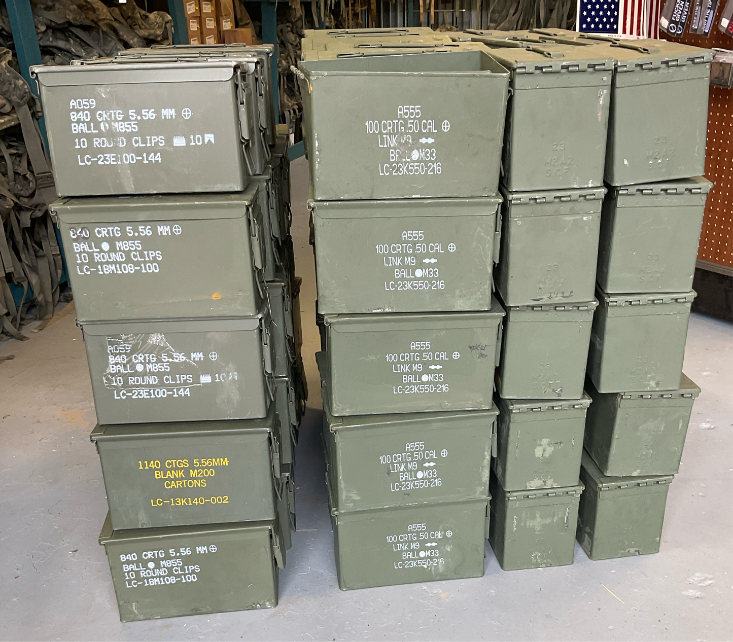 Ammo cans-variety