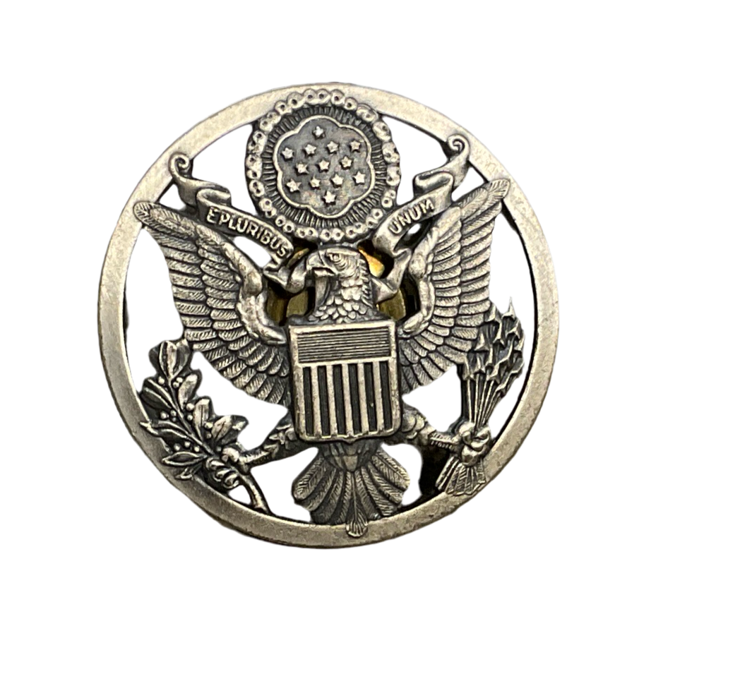 Vintage Silver US Military Pin