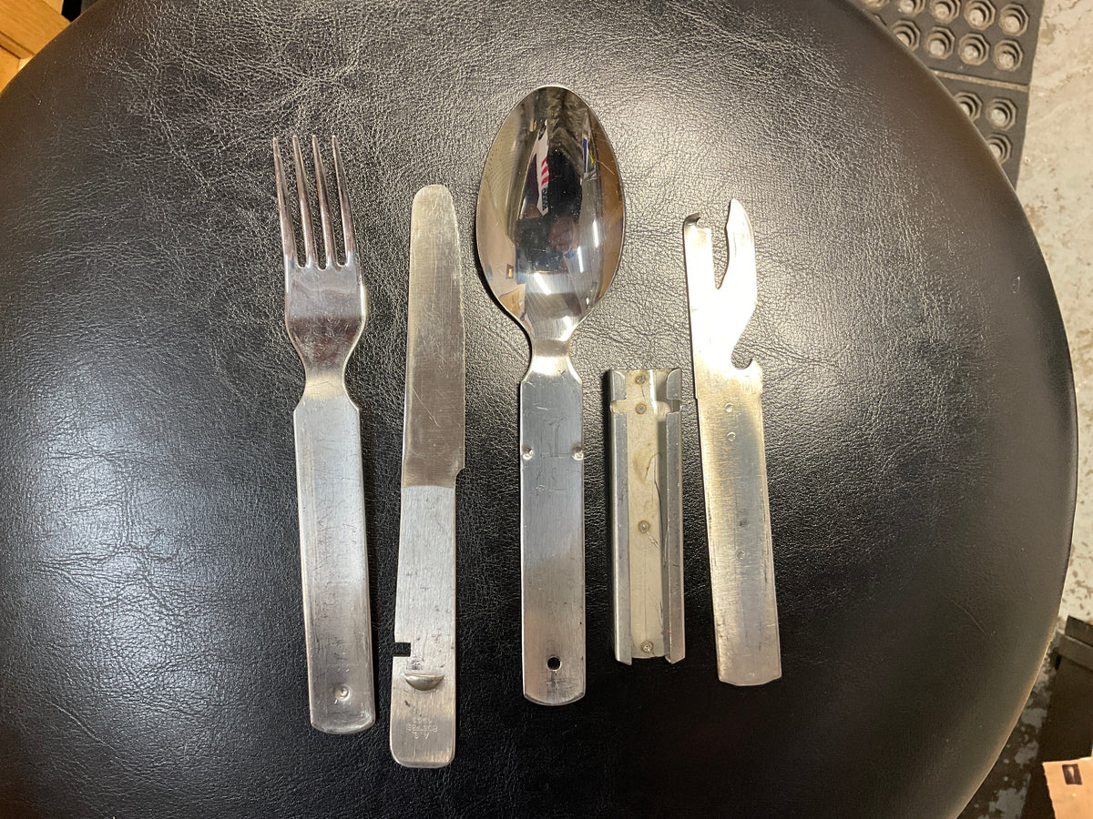 Vintage Mess Kit Utensils