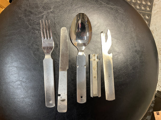 Vintage Mess Kit Utensils