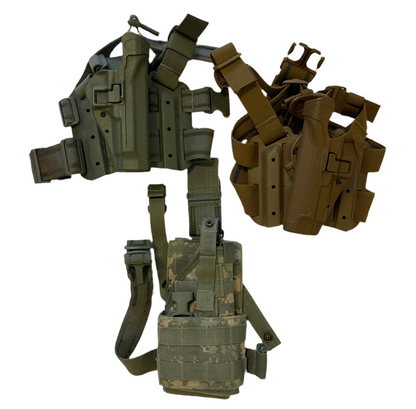 US Military drop leg holster-used