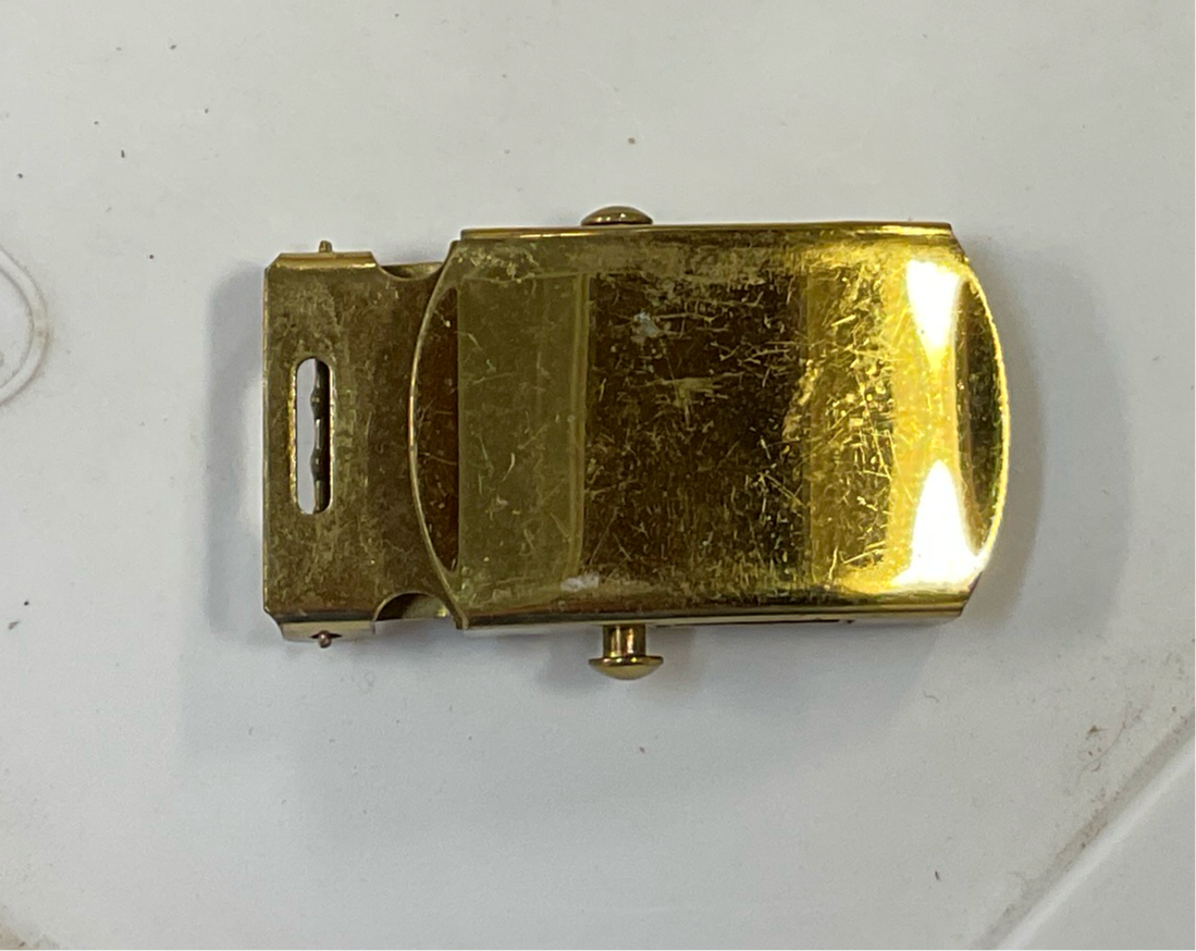 US Military Brass Belt Buckle