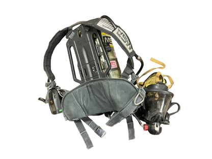 MSA Backpack Harness with L-30 Airtank/Mask and Accessories