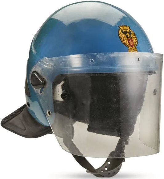 Italian Police Riot Helmet W/Shield