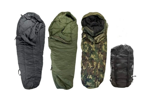 Woodland Camo 4-Piece Modular Sleeping System