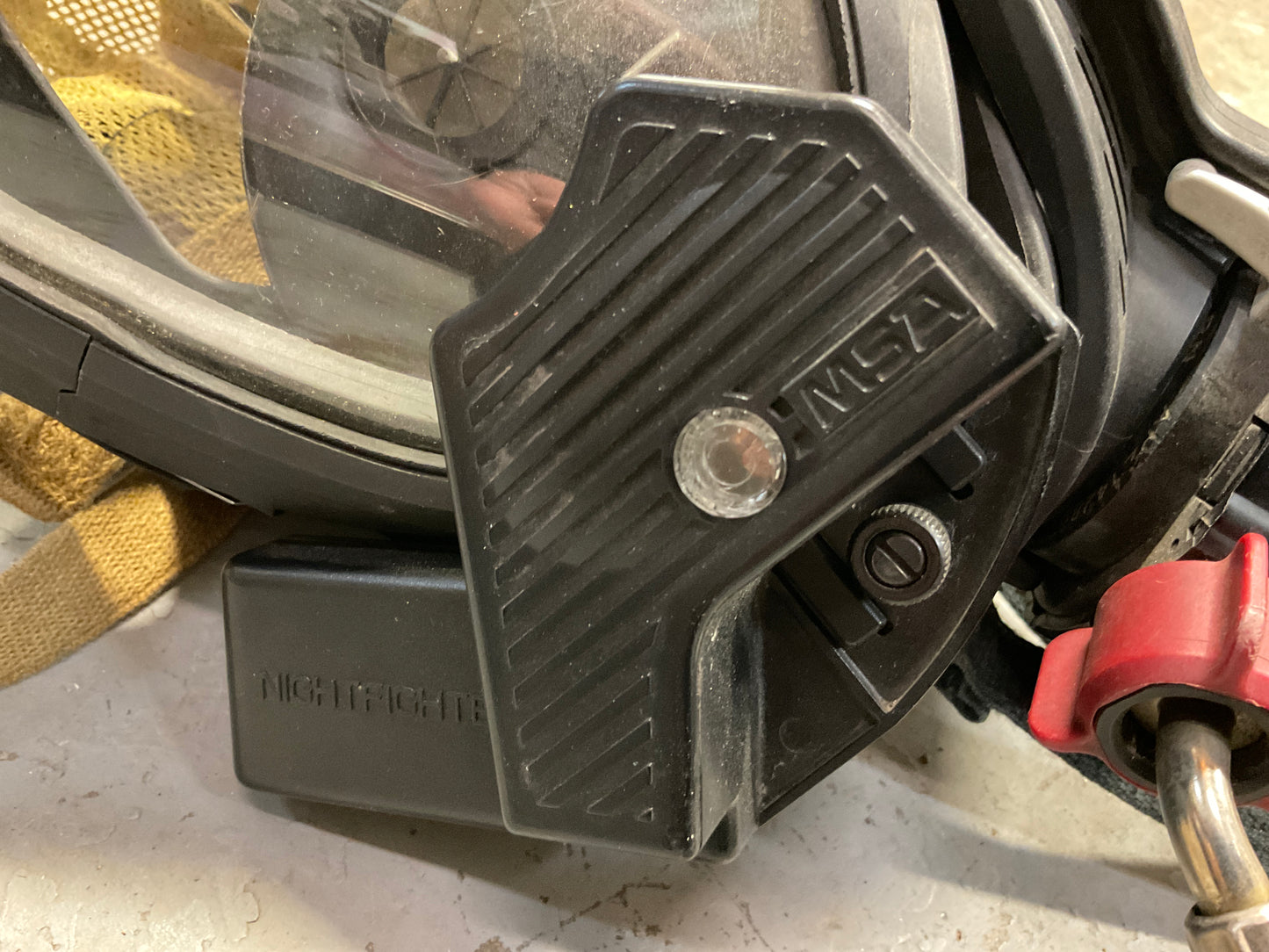 MSA Backpack Harness with L-30 Airtank/Mask and Accessories