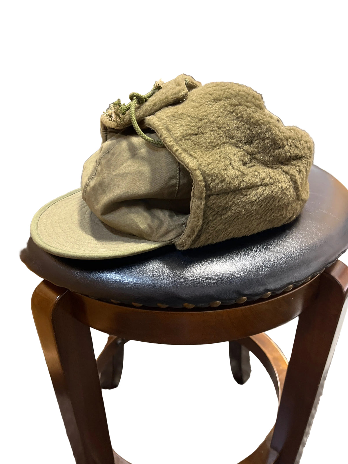 Vintage US Army M-1951 Cold Weather Field Pile Cap