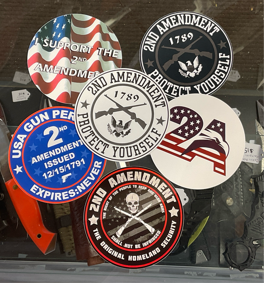 4” Round Stickers