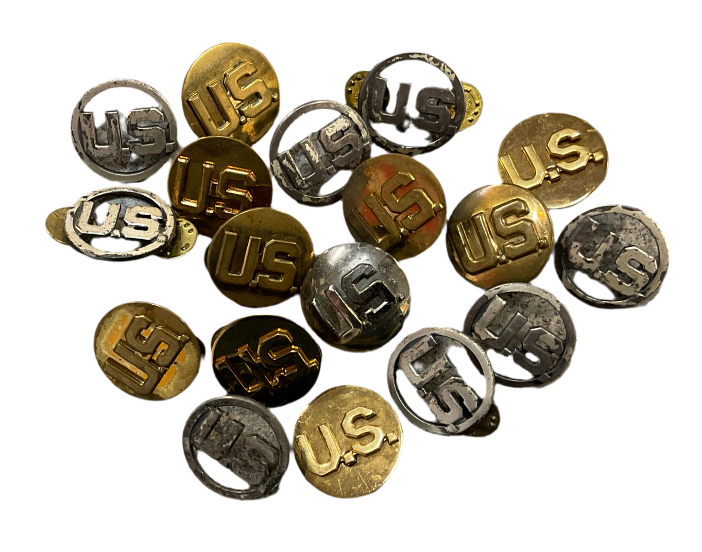 Vintage US Military US lapel pins