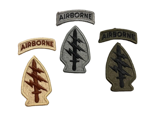 US Army Special Forces Shoulder Sleeve Insignia Set