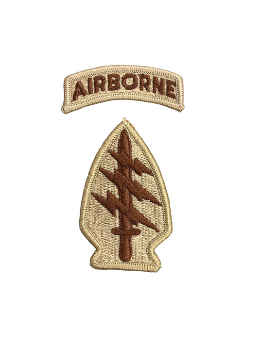 US Army Special Forces Shoulder Sleeve Insignia Set