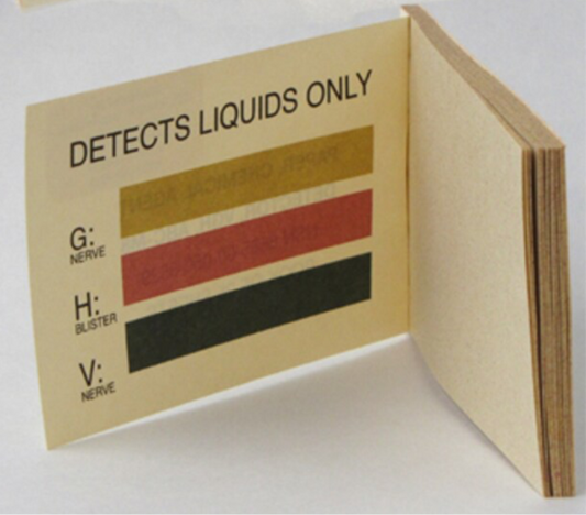 M8 Chemical Agent Detector Paper