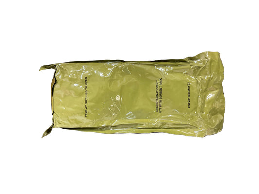 US Military Decontamination Kit Mitt With Sorbent Pack