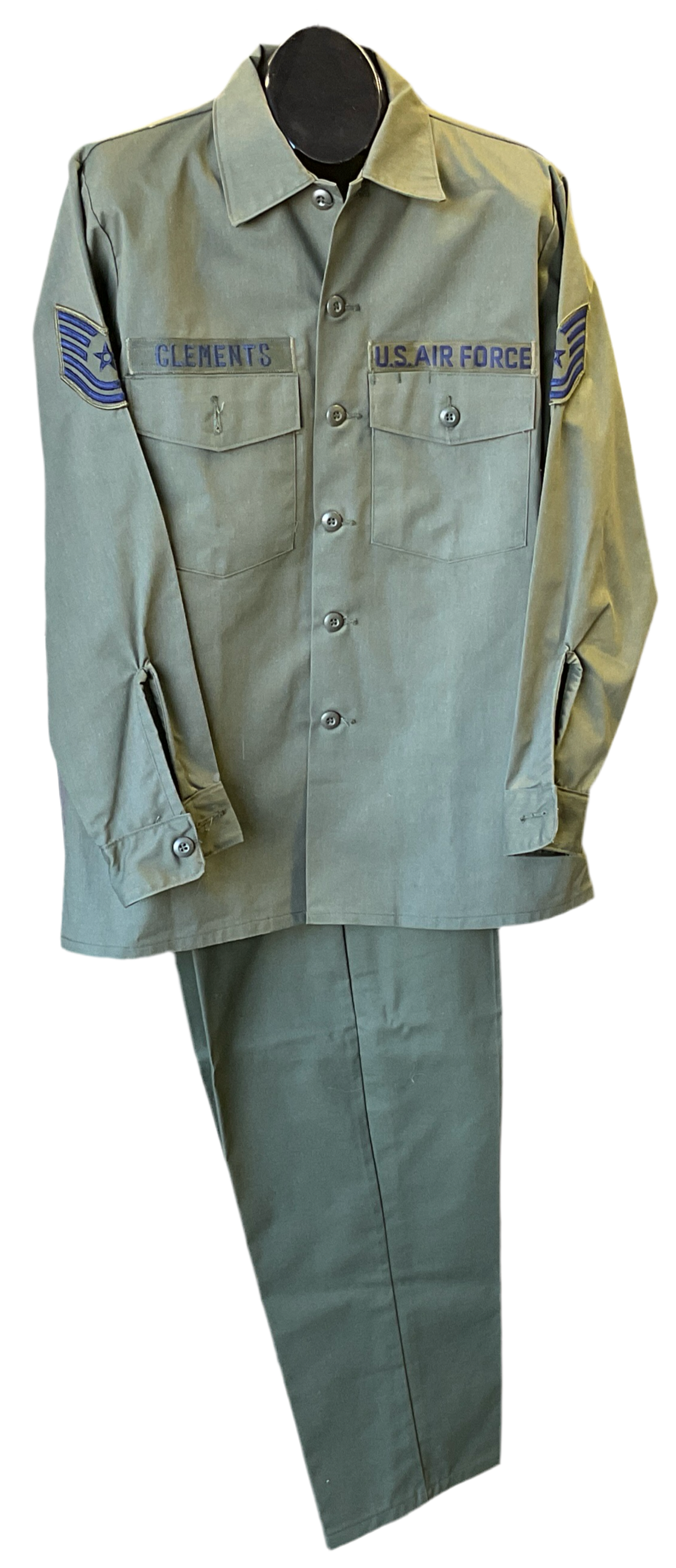 OG-507 US Air Force Olive Drab Fatigue Shirt and Trouser Set