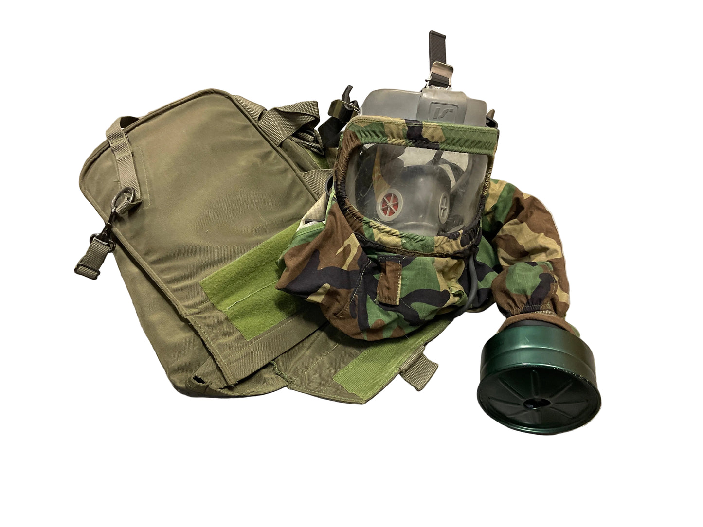 Interspiro Mask SCBA w Camo Cover