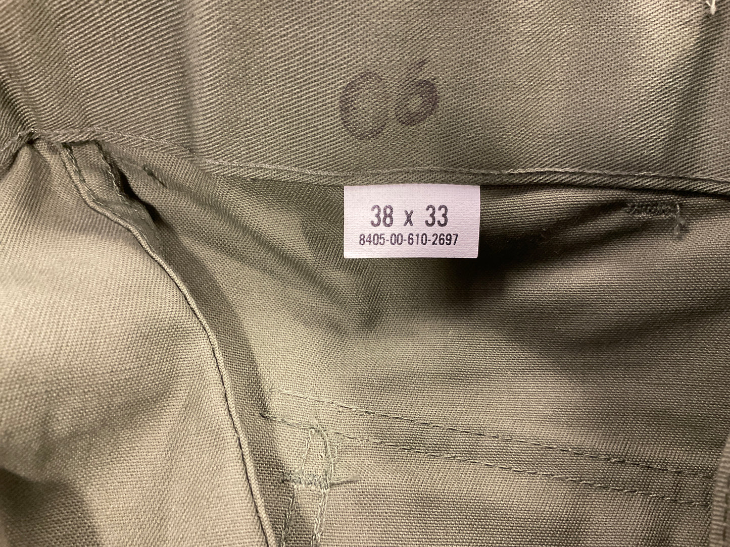 OG-507 US Air Force Olive Drab Fatigue Shirt and Trouser Set