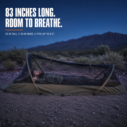 USGI Industries Bivy Tent – Pop-Up Mesh Shelter